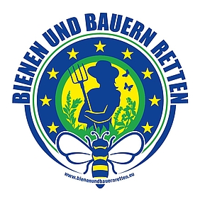 Logo Europäische Bürgerinitiative Bienen und Bauern schützen