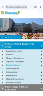 Screenshot des Eintrags zur Bürgerbeteiligungssoftware